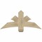 Ekena Millwork Davenport Rough Sawn Timber Gable Bracket, Douglas Fir, 48"W x 22"H x 4"D x 6"F, 11/12 Pitch GBW048X22X0406DAV00RDF - alternate 1